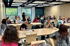 Zdjęcie z warsztatów podczas konferencji,