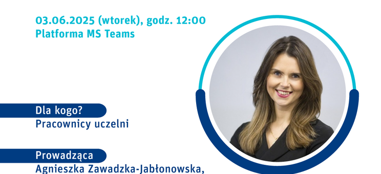 Grafika dotycząca webinarium
