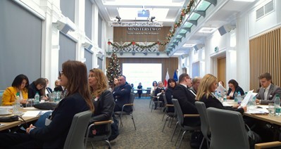 Uczestnicy konferencji podczas obrad